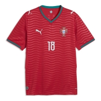 Camiseta Portugal Pedro Neto #18 Primera Equipación Replica Mundial 2026 mangas cortas